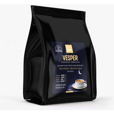 KávaPRO Vesper bezkofeinová káva Swiss Water zrnková 1 kg – Hledejceny.cz