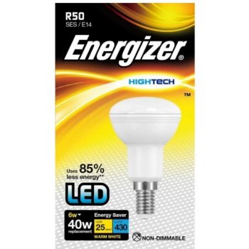 Energizer LED žárovka reflektor 6 W, E14, teplá bílá