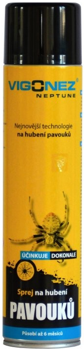 VIGONEZ NEPTUN K HUBENÍ PAVOUKŮ A LIKVIDACI PAVUČIN 600 ml