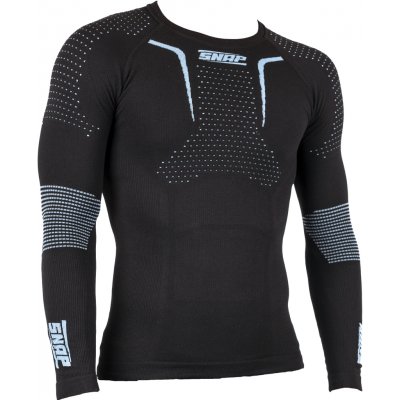 Snap Industries triko Cool Ride Funkční Black/ligt Blue – Zboží Dáma