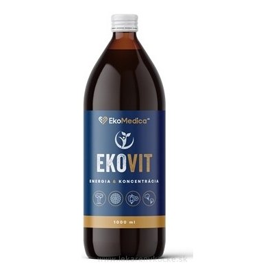 EkoMedice Ekovit Energie & Koncentrace nápoj 1000 ml – Hledejceny.cz