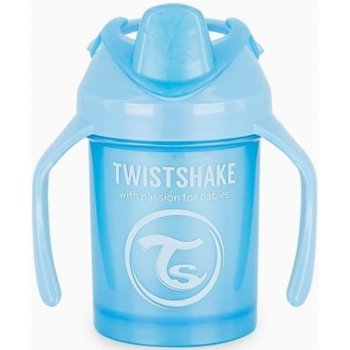 Twistshake hrnek učící pastelově modrá 230 ml