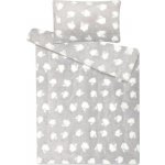 Povlečení mikroflanel do postýlky ovečky světle šedé 90 x 135 cm 40 x 60 cm – Hledejceny.cz