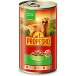 Propesko Dog jehněčí a kuřecí v omáčce kousky 1,24 kg – Zbozi.Blesk.cz