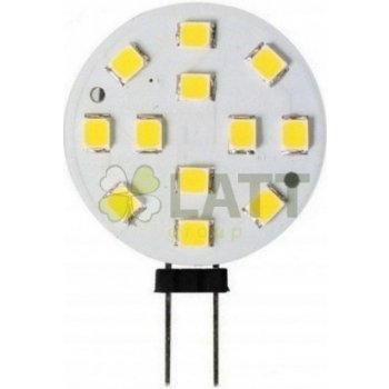 Berge LED žárovka G4 3W 270 lm SMD talířek teplá bílá