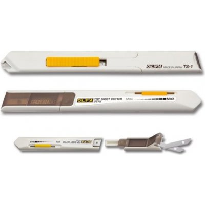 prořezávací nůž na fólie a papír, OLFA TS-1 OlfaOF37301 – Zboží Mobilmania