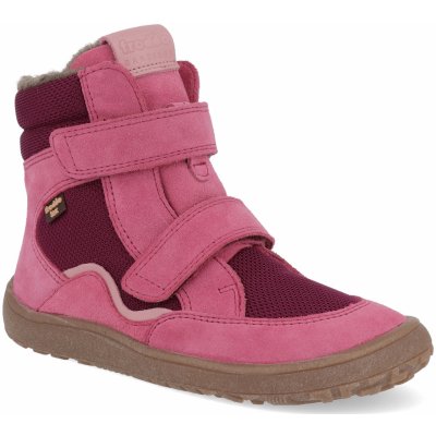 Froddo Barefoot zimní boty s membránou G3160233-5 fuxia – Zboží Dáma