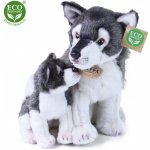 Eco- Friendly Rappa vlk s mládětem 27 cm – Zboží Dáma