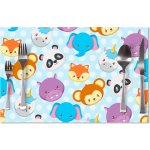 Sablio prostírání Zoo pro děti 40x30cm – Zboží Mobilmania