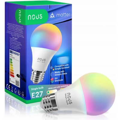 NOUS 2302-011 P3 WiFi Tuya RGB E27 – Zboží Mobilmania