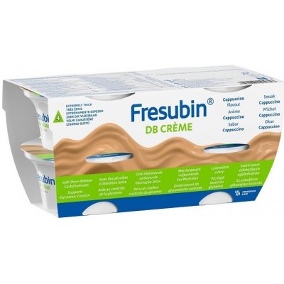 FRESUBIN DB CREME PŘÍCHUŤ CAPPUCCINO POR SOL 4X200G – Sleviste.cz