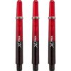 Násadky na šipky XQMax Darts Gradient with Logo - medium - black red