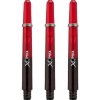 Násadka na šipku XQMax Darts Gradient with Logo - medium - black red