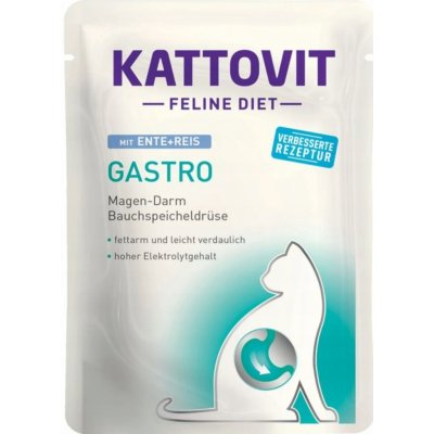 Kattovit Gastro kachna a rýže 85 g – Sleviste.cz