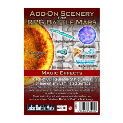 Loke Battle Mats Add-On Scenery Magic Effects EN – Hledejceny.cz