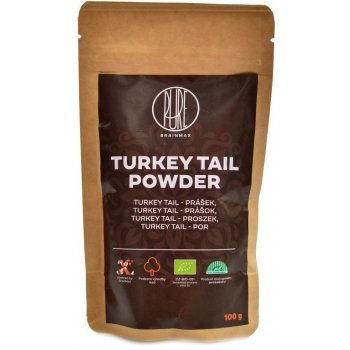 BrainMax Pure Turkey Tail prášek BIO 100 g