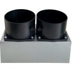Ventishop Kompletbox plenum box pro mřížku 2x90/205x85 mm – Hledejceny.cz