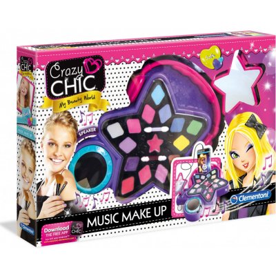 Clementoni Crazy Chic Make Up sada Music – Hledejceny.cz