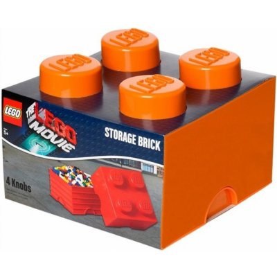 LEGO® úložný box 250x250x180mm oranžový LEGO40031760 – Sleviste.cz
