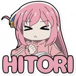 Bocchi the Rock Samolepka Hitori – Zboží Živě