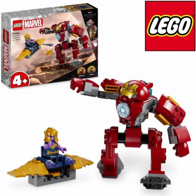 LEGO® Marvel 76263 Iron Man Hulkbuster vs. Thanos – Zboží Živě