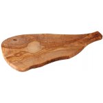 ČistéDřevo Velké prkénko z olivového dřeva s rukojetí – Zboží Mobilmania