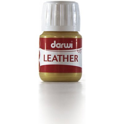 Leather Barvy na kůži 30 ml zlatá – Zboží Mobilmania