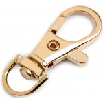 Kovová karabina průvlek 10mm - 1ks Barva: růžové zlato – Hledejceny.cz