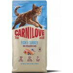 CARNILOVE TRUE FRESH CAT DRY FISH & TURKEY FOR STERILISED ADULT ALL BREEDS 2 kg – Hledejceny.cz