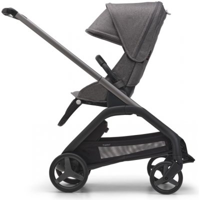 Bugaboo Dragonfly komplet Graphite/Grey Melange pěnová kola 2023 – Zboží Mobilmania