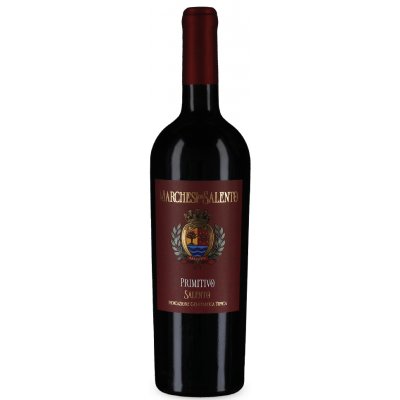 Marchesi del Salento Primitivo 2025 Červené sametově měkké 13,5% 0,75 l (holá láhev) – Hledejceny.cz