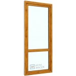 Kömmerling balkonové dveře 70 AD OS s příčkou pravé winchester/bílá 80 x 230 cm jednostranná klika + madýlko + PVC rám – Hledejceny.cz