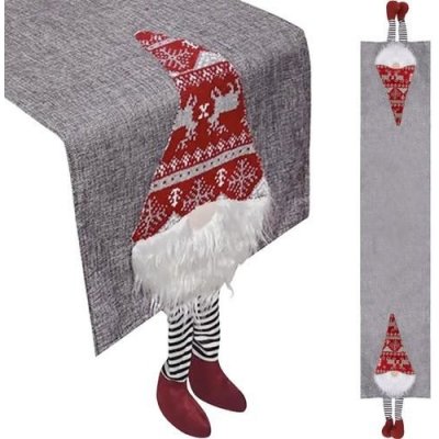 Ruhhy 22501 Vánoční Běhoun s filcovými nožičkami 180x33 cm – Sleviste.cz