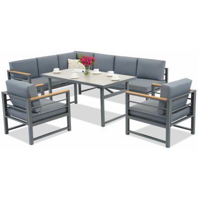 Garden Point Guarda Comida 7 ocelový zahradní nábytek antracitový – Zboží Dáma