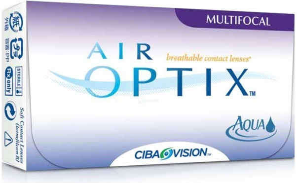 Alcon Air Optix Aqua Multifocal 3 čočky