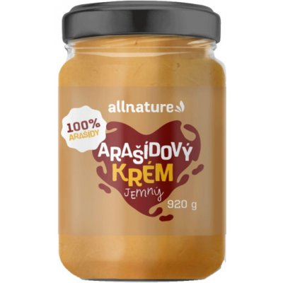 Allnature Arašídový krém s čokoládou 920 g – Hledejceny.cz