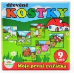 Teddies kostky kubus Moje první lesní zvířátka – Zbozi.Blesk.cz