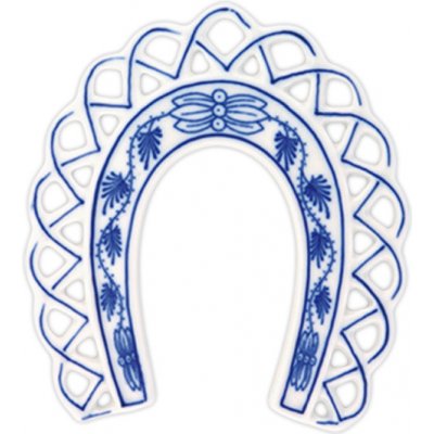 Vánoční ozdoba podkova 10365 Cibulák Český porcelán Dubí – Hledejceny.cz