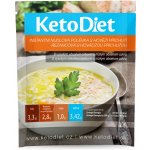 KetoDiet Proteinová polévka hovězí s nudlemi 7 x 33 g – Zbozi.Blesk.cz