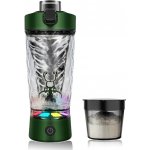 Flintronic V2 Přenosný elektrický shaker na protein 650 ml zelený – Zbozi.Blesk.cz