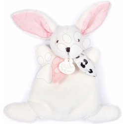 Doudou et Compagnie Paris dárková krabička růžová mini králíček 17 cm