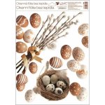 Dekorace okenní VELIKONOCE, 30x42cm,4motivy, fólie, samolepící – Sleviste.cz