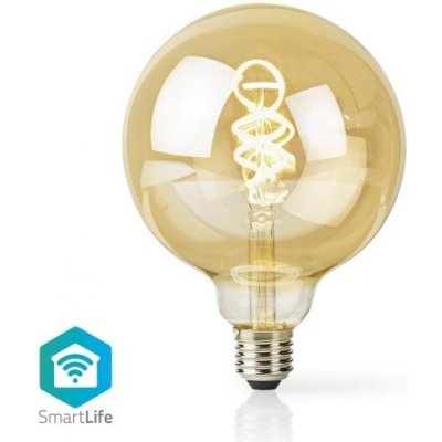 SmartLife LED žárovka Wi-Fi E27 360 lm 4.9 W Teplé až chladné bílé 1800 6500 K Sklo Android IOS Globe – Hledejceny.cz
