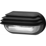 SOG-40/C Svítidlo nástěnné OVAL GRILL 40W IP44 černá – Zboží Mobilmania
