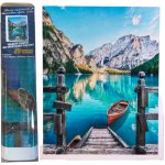 Norimpex Diamantové malování Horské jezero 30 x 40 cm – Sleviste.cz
