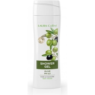 Laura Collini sprchový gel Olive 100% Vegan 250 ml