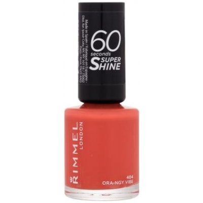 Rimmel London 60 Seconds Super Shine lak na nehty 404 Ora-Ngy Vibe 8 ml – Sleviste.cz