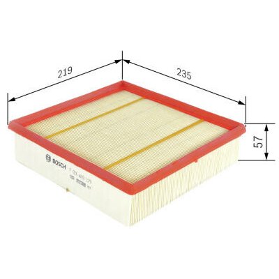 Vzduchový filtr BOSCH F 026 400 379 – Hledejceny.cz