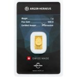 Argor-Heraeus Deutschland GmbH Zlatá cihla Český lev 1 g – Zboží Mobilmania