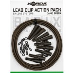Korda Montáž Basix Lead Clip Action Pack Camo Green 5 ks – Zboží Mobilmania